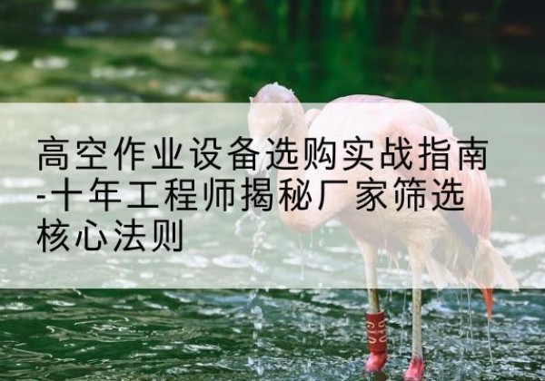 新巴尔虎右旗剪叉式升降机厂家-高空作业设备选购实战指南-十年工程师揭秘厂家筛选核心法则